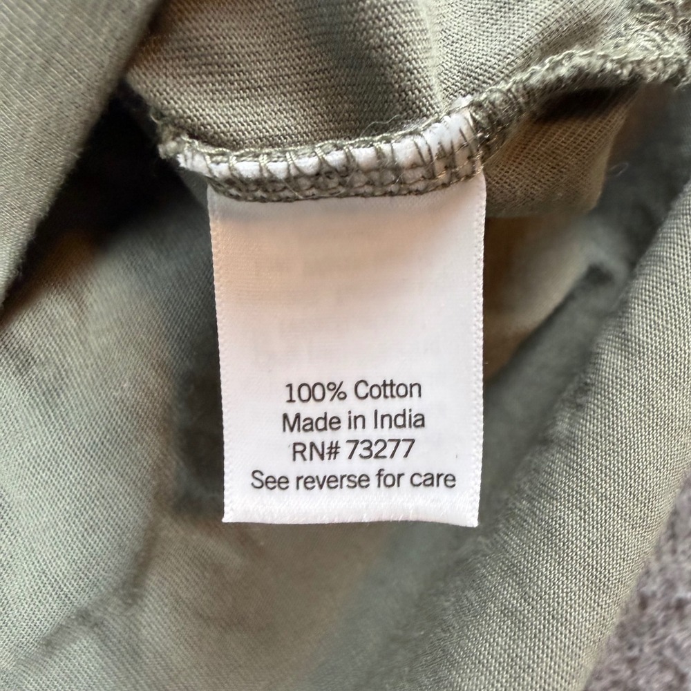Apt 9 Polo Shirt Men's Large Olive Green Cotton Short Sleeve Pocket MA51K104RS1 - Picture 6 of 9